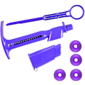 Miniatyrbilde 5 av 5: Ruluti plastperleapplikator, kakeperleballongapplikator for kakesukker