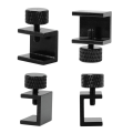 Miniatyrbillede 1 af 4: 4 stk. Glasplade Clips Glashyldebeslag Aluminiumlegering Varmt Seng Glasplade Montering Beslag Til 3D-printer Justerbar 3D-printer Tilbehør