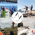Miniatyrbild 5 av 5: 2 st Gaff Hook, Teleskopisk Gaff Hook Infällbar Fiske Hook Rostfritt Stål