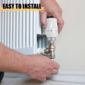 Miniatyrbilde 3 av 4: 4 stk termostater for radiator, automatisk radiatorhode, temperaturkontrollventil, hode