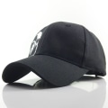 Miniatyrbillede 2 af 5: Hat-Skull-Black Black