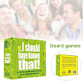 Miniatyrbillede 4 af 4: Hvad du burde vide Quiz - Brætspil - Spil