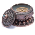 Miniatyrbillede 4 af 5: Røgelse Lysestage Brænder Tibetansk Lotus Kobberlegering (Stang/Kegle/Spiral Røgelse)