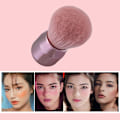 Miniatyrbillede 5 af 5: Bløde Kabuki Pensler Negle Støv Børste, Farverige Pulver Børste Rengøringsbørste til Maleri Manicure Negle og Makeup Pulver Blush (Pink)