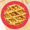 Miniatyrbillede 3 af 5: 2 stk. Pie Crust Shields Justerbar Bagning Skorpebeskytter Silikone Pie Pro