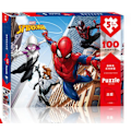 Miniatyrbillede 1 af 3: Puslespil Spiderman 100 brikker