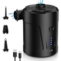 Miniatyrbilde 1 av 5: Elektrisk Luftpumpe, 4 KPA Elektrisk Pumpe Oppblåser Deflater, 300L/Min Bærbar Elektrisk Luftpumpe for Oppblåsing og Deflatering av Luftmadrasser og Bassengholder