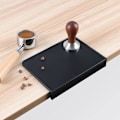 Miniatyrbilde 4 av 5: Kaffe Jam Mat Tamper Rest Rack Sklisikker Hjørnekant Pulverpute Beskytter Din