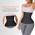 Miniatyrbillede 3 af 5: Shapewear til kvinder, mavekontrol, mavebælter til vægttab, taljeformere til kvinder, underliv, mavebælter til mave, body shaper, post-partum mavebælte, arbejde hjemmefra fitness 12,5 cm-4 m