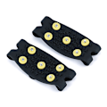 Miniatyrbillede 1 af 3: 1 par praktiske, slidstærke, sorte anti-slip/søm 11*5CM