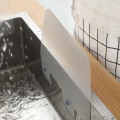 Miniatyrbild 4 av 5: Diskstänkskydd, Vattenstänkskydd för kök, Starkt sugande diskstänkskydd bakom kran, Köksö Diskstänkskydd