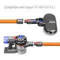Miniatyrbilde 2 av 5: Forlengelsesrør for Dyson V7 V8 V10 V11 støvsugere, 73 cm (oransje)
