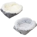 Miniatyrbild 2 av 4: 1 st Dual Use Plush Pet Mat Multifunktionell Vinter Varm Kattmatta S