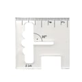 Miniatyrbillede 2 af 3: Hemmelineal, Akryl, 10*4cm