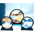 Miniatyrbild 5 av 5: Flytande sandmålning, 3D dynamisk konst sandmålning, rund