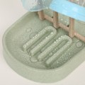 Miniatyrbilde 4 av 4: Babyflaskedryer, Babyflaskedryer, Treflaskedryer, Babyflasketørkerholder, Flaskedryer med drypplate, Avtakbar, for flasker, Smokk