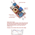Miniatyrbild 5 av 5: 5A konstantströms LED-drivmodul batteriladdningsspänning DC-DC 5-32V
