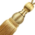 Miniatyrbillede 3 af 4: 1 par gardinbindere til hjemmets vinduer (guld)