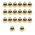 Miniatyrbild 1 av 5: 20-pack 0,4 mm mässingsdimmunstycke, vattenbesparande dimspruthuvud, för