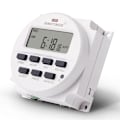 Miniatyrbild 1 av 5: 220V DC Timerbrytare, 7 Dagar Programmerbar Tidrelä, med 12/24 Timmars Klockdisplay, 1.6 Tums Stor LCD-Skärm, Batteriladdning Inuti (TM618H-2)