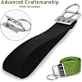Miniatyrbillede 4 af 5: 30 stk. nøglering hardware, 32mm webbing spænde med nøglering, nøglering hardware og håndledsrem, til nøgleremme, lynlås, skuldertaske, DIY-remme (5 farver)