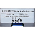 Miniatyrbilde 5 av 5: 12V Tidrelé 12 Volt Timer Relé Utendørs 10A Digital Tail-off Relé Justerbar Gave
