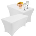 Miniatyrbilde 4 av 4: 1 stk All-inclusive Elastisk Borddeksel Polyester Vaskbart Duk Spandex Borddeksel Cocktail Fit