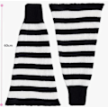 Miniatyrbillede 2 af 5: Leg Warmers Sort Hvid Søde Leg Warmers Goth Tilbehør til Kvinder Piger