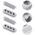 Miniatyrbillede 3 af 5: 4 stk. Universal Toiletsæde Buffer Buffers Toiletsæde Buffer Kit Plasti