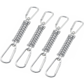 Miniatyrbilde 1 av 5: Skygge Segl Fester Rustfritt Stål Tilbehør med 4 Spiralfjærer 8 Karabiner