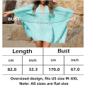Miniatyrbilde 4 av 5: Strandkjole for kvinner, badedrakt, bikini, badedrakt, oversized cover-up