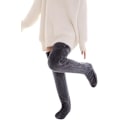 Miniatyrbilde 2 av 5: Dame Overknees Fuzzy Sokker Slippers Strømper Vinter Fluffy Lårhøye Bevarmere Plysj Sovesokker