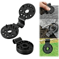 Miniatyrbillede 4 af 4: 40 stk./parti Plast Skyggeklud Clips Solskærm Clips Drivhus Have Udendørs