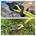 Miniatyrbild 4 av 5: 2PCS Tältband - Dragkraftbeständiga fästkrokar - Tillbehör för utomhusaktiviteter för båtkapell, husvagnar, tält, tillfälliga skydd, markiser