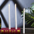 Miniatyrbilde 3 av 5: LED-lys, flammefrie lys, lampe-lys, 28 cm lange lys til jul