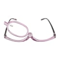 Miniatyrbilde 3 av 5: Sminkebrille med enkelt glass forstørrende flip-down roterende +3.00
