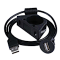 Miniatyrbild 3 av 5: Universell USB-förlängningskabel för bil, instrumentpanel, infälld montering för bilradio