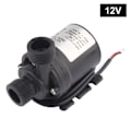 Miniatyrbillede 1 af 5: 12v vandpumpe, børsteløs nedsænkbar vandpumpe, kompatibel dam dam akvarium solcellefontæne pool vandcirkulation