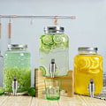 Miniatyrbild 3 av 5: Rostfri dryckesdispenser, hållbar ersättningskran, trycktyp, 2-pack