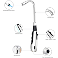 Miniatyrbilde 2 av 5: Stearinlys lighter, 360° fleksibel nakke justerbar flamme gass lighter vindtett