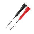 Miniatyrbillede 1 af 5: 2 stk. 2mm Jack Rustfrit Stål Testprobe Testnål Multimeter Testprober Diagnostiske Værktøjer til Bananstik til Bananstik Tester