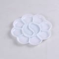 Miniatyrbilde 3 av 5: Sett med 3, blomsterformet plastskål med 10 hulrom, ca 13 i diameter