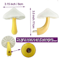 Miniatyrbild 3 av 5: [2 Pack]  Plug-in LED Mushroom Night Light Lamp med skymningssensor,Pl
