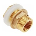 Miniatyrbillede 3 af 5: 2 stk. Dn20 3/4 messing vandtank vandhane slangefitting adapter hane regn B