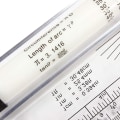 Miniatyrbillede 3 af 5: Parallel Drafting Ruler Rolling Ruler med Vinkelmåler Plast Ruler Drafting Tool til Ingeniør