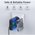 Miniatyrbillede 5 af 5: 65W USB C Oplader Type C Strømadapter til MacBook Pro/Air, Lenovo Thinkpad, HP Chromebook, ASUS, Acer, Huawei Matebook