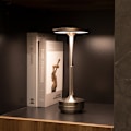 Miniatyrbillede 3 af 5: Ledningsfri bordlampe - dæmpbar, vandtæt, metal, USB-genopladelig bordlampe