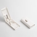 Miniatyrbilde 4 av 4: Pillekutter, pilledeler med blad, pillekutter for små og store piller, bærbar pilledeler for å dele pillene dine og bære medisinene dine