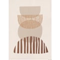 Miniatyrbild 4 av 4: Set med 3 abstrakta affischer, estetiska väggmålningar, modern väggdekor, ofram