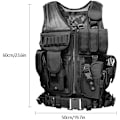 Miniatyrbillede 4 af 5: N/C Taktisk Luftgevær Vest, Luftgevær Paintball Vest, Justerbar Modulær SWAT Vest